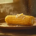 Frozen corn on the cob Instant Pot recipe with butter and seasonings