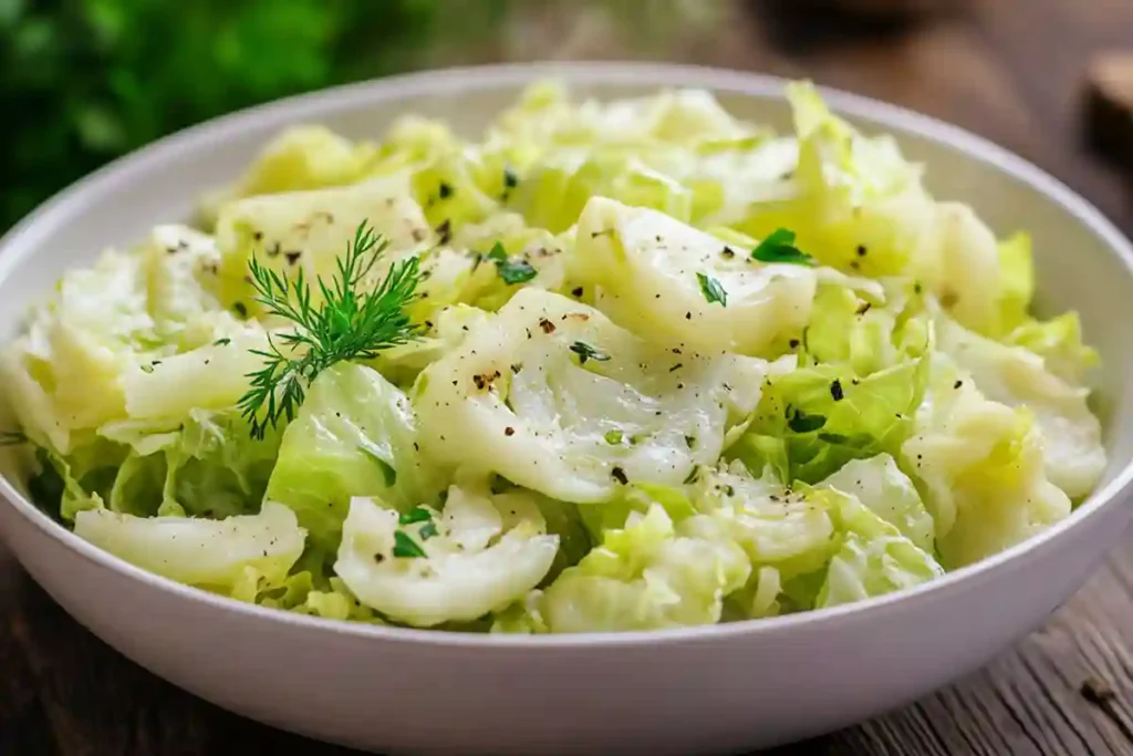 Instant Pot cabbage freshly cooked