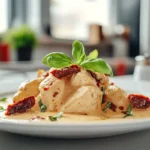 marry me chicken instant pot creamy plated dish