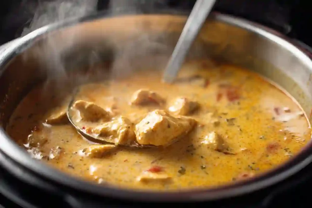 Keto Chicken Fajita Soup in the Instant Pot (Low-Carb Comfort in a Bowl) 13 3 Step 3 Keto Chicken Fajita Soup in the Instant Pot