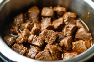 Searing beef in Instant Pot for birria