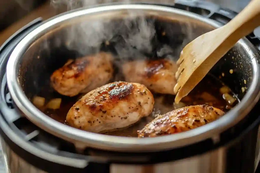 browning chicken breasts instant pot marry me chicken