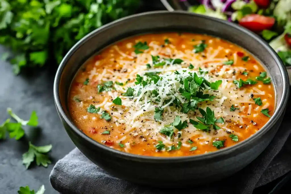 Instant Pot Keto Tuscan Soup: Creamy, Hearty & Low-Carb Comfort 14 Served bowl of Instant Pot Keto Tuscan Soup