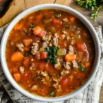 Instant Pot Keto Tuscan Soup: Creamy, Hearty & Low-Carb Comfort 9 Recipe card for Instant Pot Keto Tuscan Soup