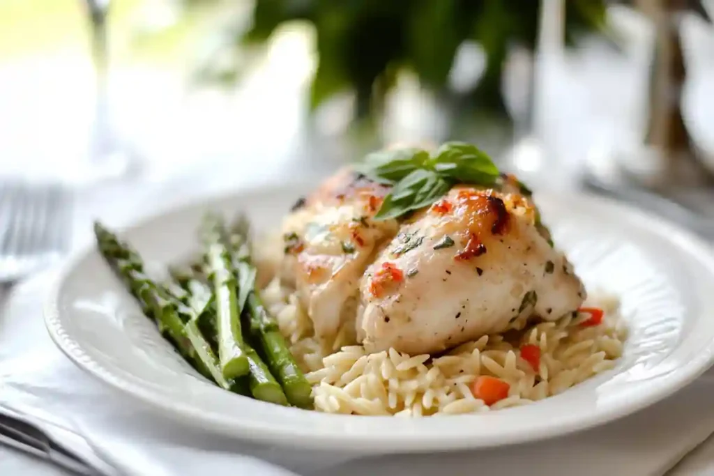 serving plate marry me chicken instant pot with orzo